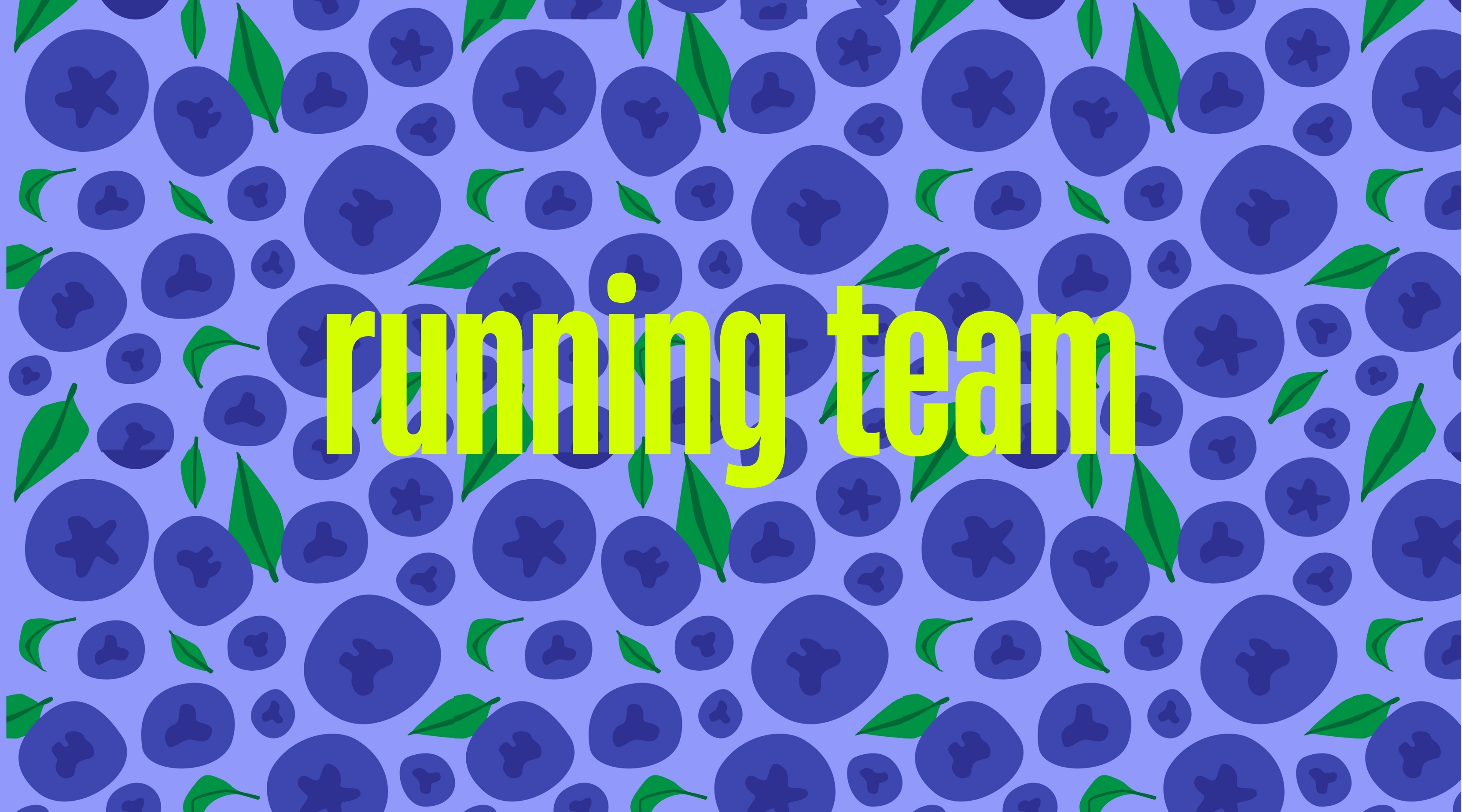 Running Team / Running Plan